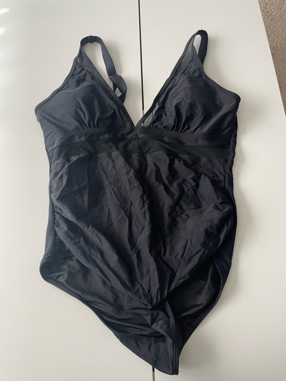 Amazon Black One-Piece Swimsuit
